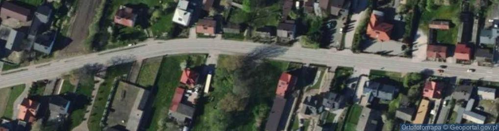 Zdjęcie satelitarne Główna ul.