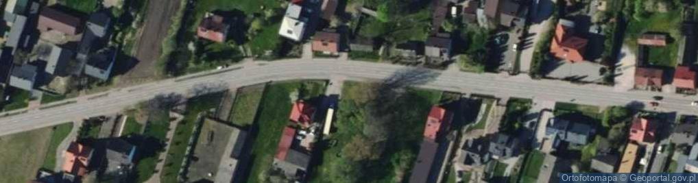 Zdjęcie satelitarne Główna ul.