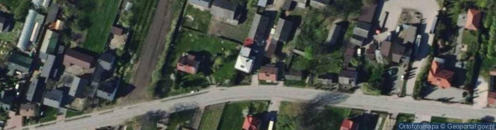 Zdjęcie satelitarne Główna ul.