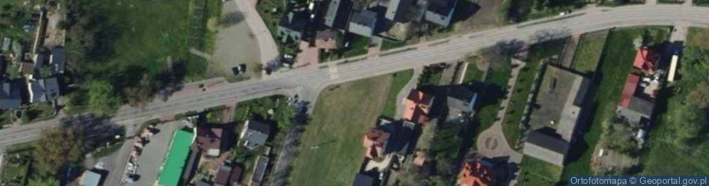Zdjęcie satelitarne Główna ul.
