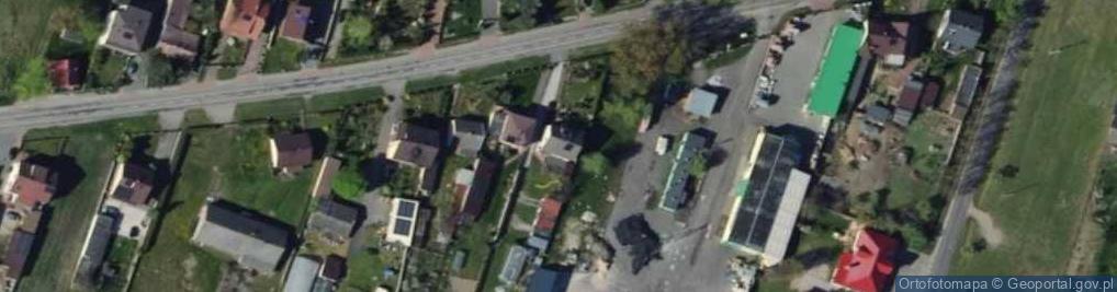 Zdjęcie satelitarne Główna ul.