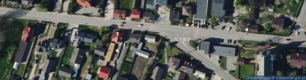 Zdjęcie satelitarne Główna ul.