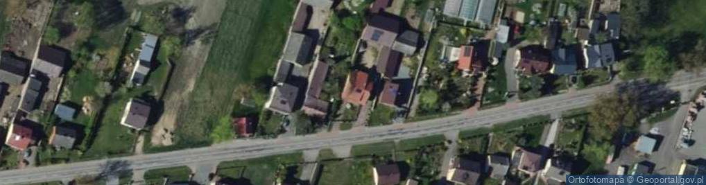 Zdjęcie satelitarne Główna ul.