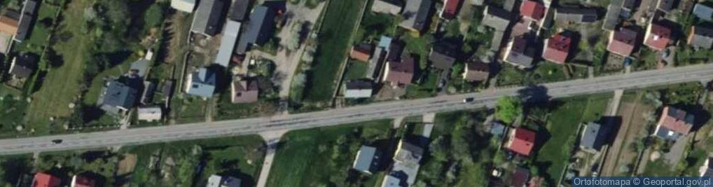 Zdjęcie satelitarne Główna ul.