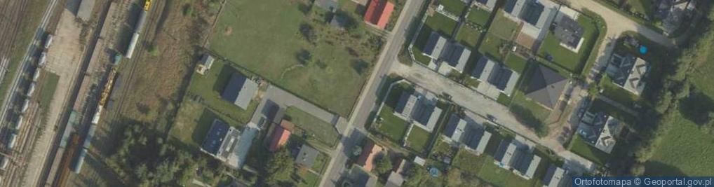 Zdjęcie satelitarne Główna ul.