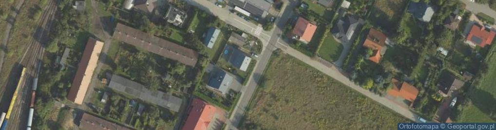 Zdjęcie satelitarne Główna ul.