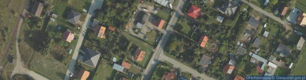 Zdjęcie satelitarne Główna ul.