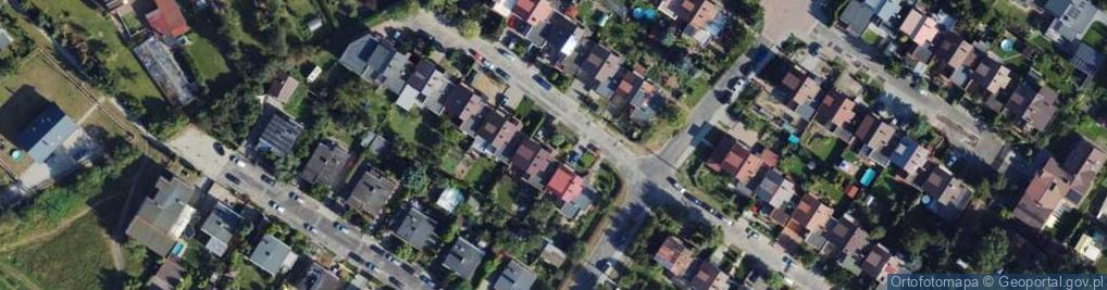 Zdjęcie satelitarne Głogowa ul.