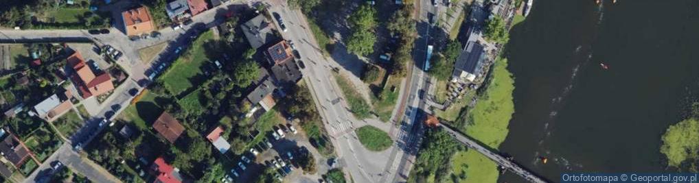 Zdjęcie satelitarne Główna ul.
