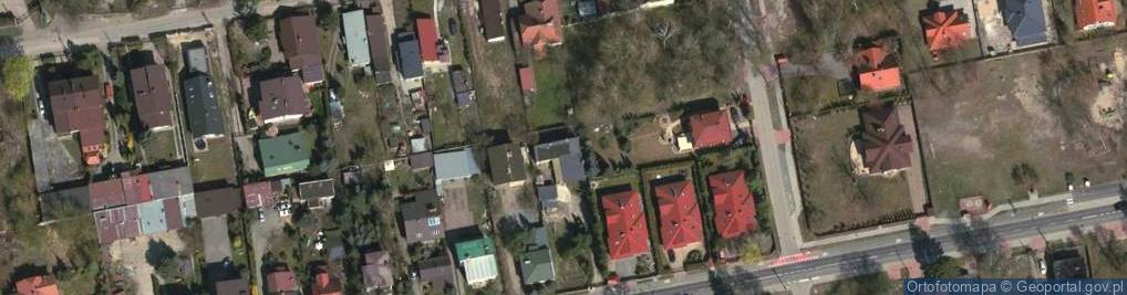 Zdjęcie satelitarne Główna ul.