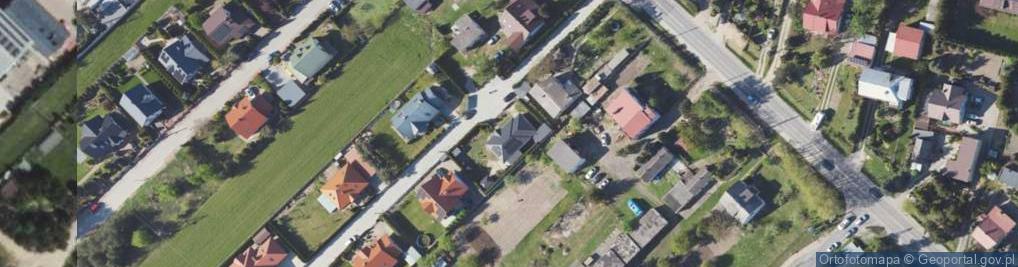 Zdjęcie satelitarne Głogowa ul.