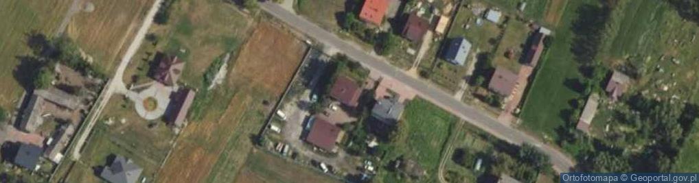 Zdjęcie satelitarne Główna ul.