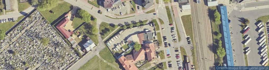 Zdjęcie satelitarne Głowackiego ul.