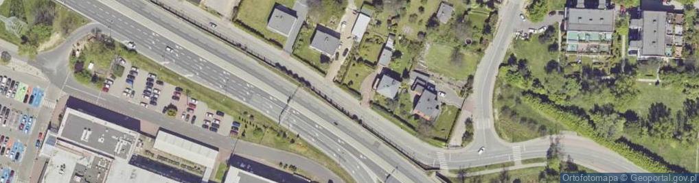 Zdjęcie satelitarne Gliwicka ul.