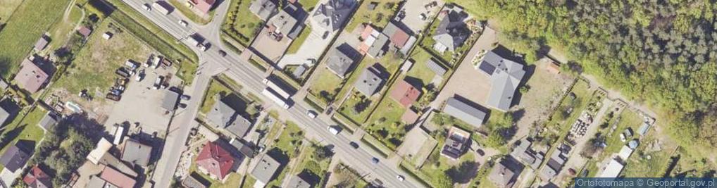 Zdjęcie satelitarne Gliwicka ul.