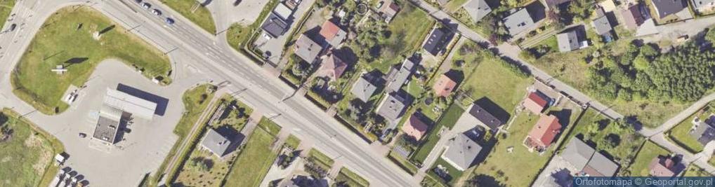Zdjęcie satelitarne Gliwicka ul.