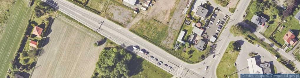 Zdjęcie satelitarne Gliwicka ul.