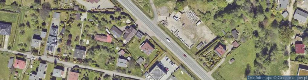 Zdjęcie satelitarne Gliwicka ul.