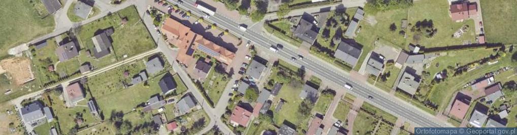 Zdjęcie satelitarne Gliwicka ul.