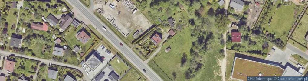 Zdjęcie satelitarne Gliwicka ul.