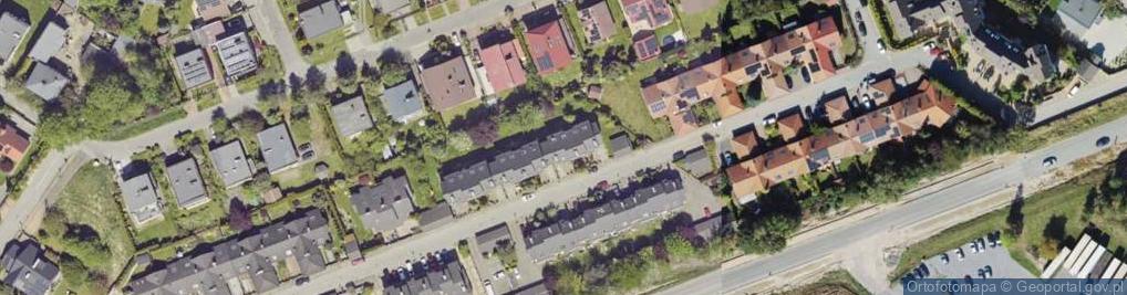 Zdjęcie satelitarne Głogowa ul.