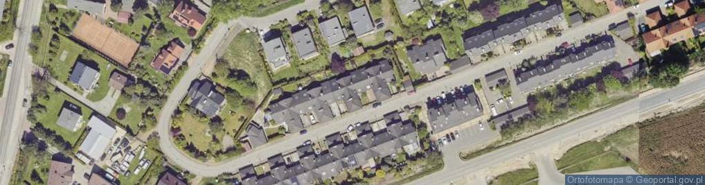 Zdjęcie satelitarne Głogowa ul.