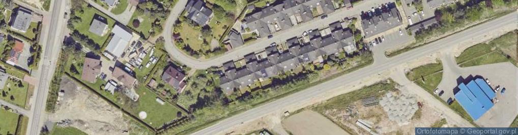 Zdjęcie satelitarne Głogowa ul.