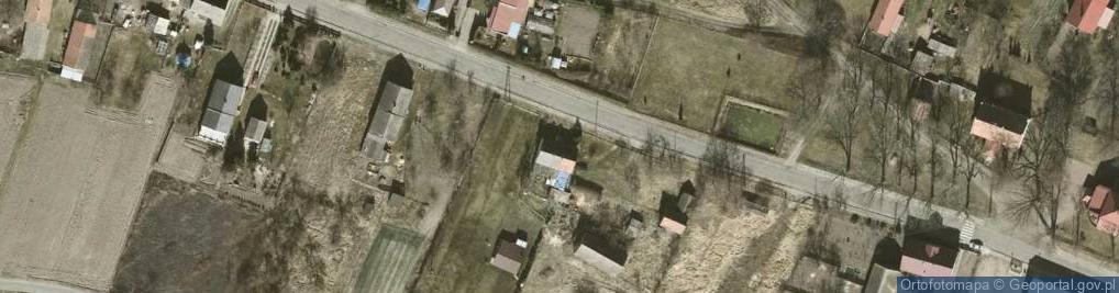 Zdjęcie satelitarne Główna ul.