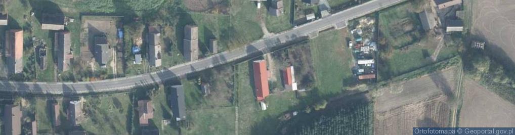 Zdjęcie satelitarne Główna ul.