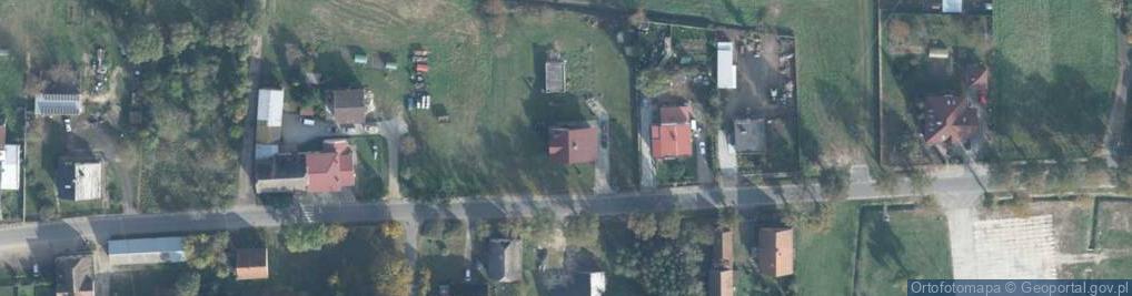 Zdjęcie satelitarne Główna ul.