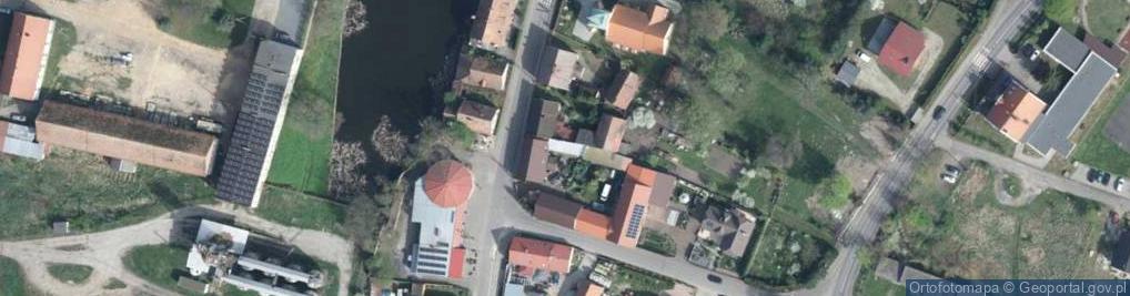 Zdjęcie satelitarne Główna ul.