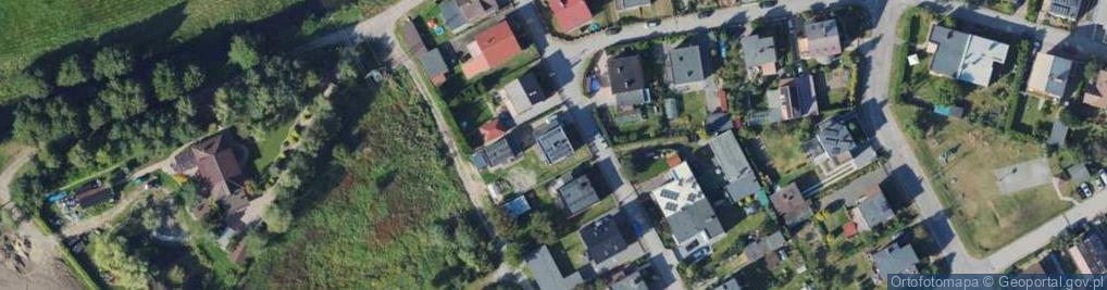 Zdjęcie satelitarne Gliniana ul.