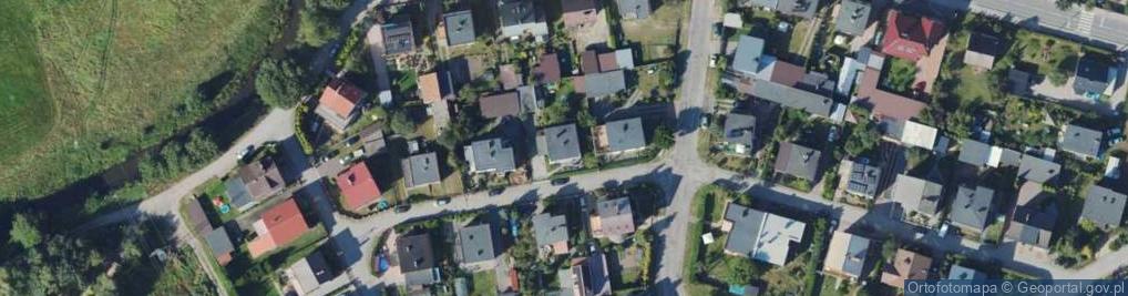 Zdjęcie satelitarne Gliniana ul.