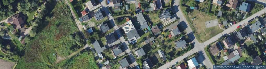 Zdjęcie satelitarne Gliniana ul.