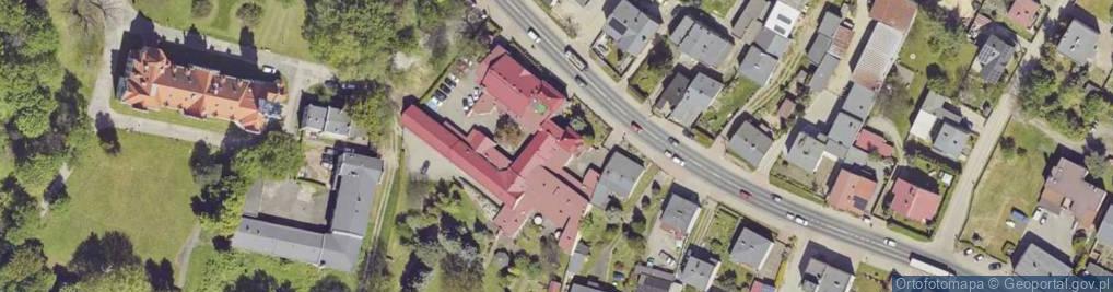 Zdjęcie satelitarne Główna ul.