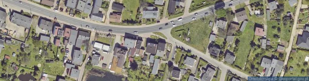 Zdjęcie satelitarne Główna ul.