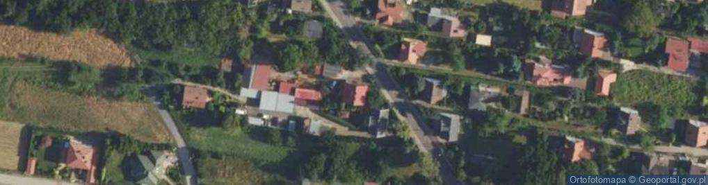 Zdjęcie satelitarne Główna ul.