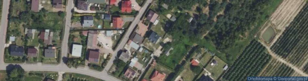 Zdjęcie satelitarne Główna ul.