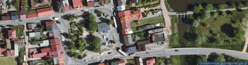 Zdjęcie satelitarne Główny Rynek ul.