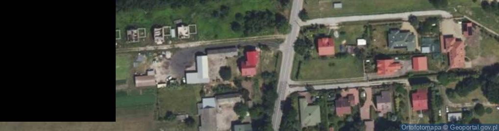 Zdjęcie satelitarne Główna ul.