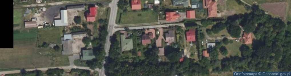 Zdjęcie satelitarne Główna ul.
