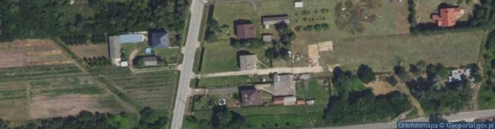 Zdjęcie satelitarne Główna ul.