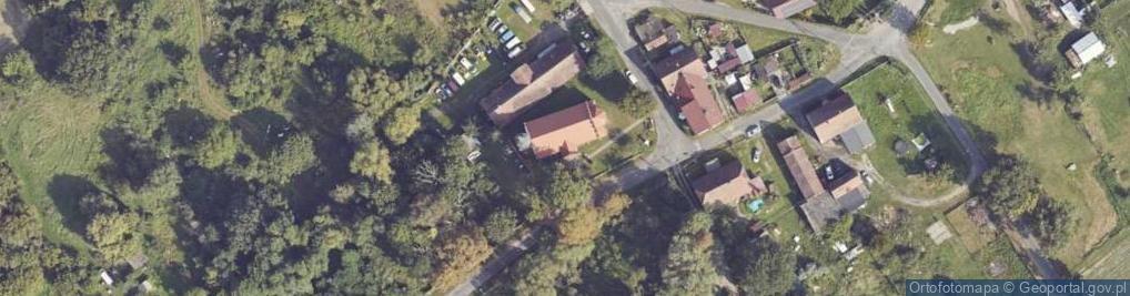 Zdjęcie satelitarne Główna ul.