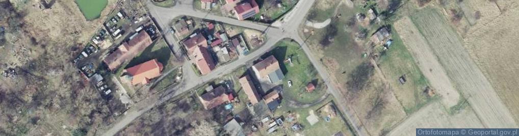 Zdjęcie satelitarne Główna ul.