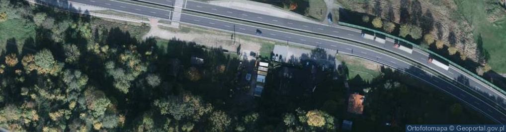 Zdjęcie satelitarne Główna ul.