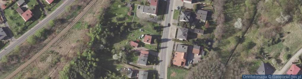 Zdjęcie satelitarne Gliwicka ul.