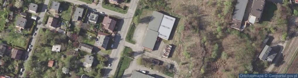 Zdjęcie satelitarne Gliwicka ul.