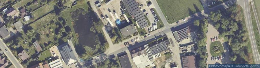 Zdjęcie satelitarne Główna ul.