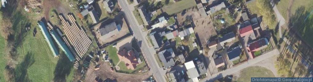 Zdjęcie satelitarne Główna ul.