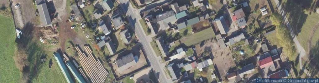 Zdjęcie satelitarne Główna ul.